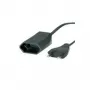 Cable de alimentación Bachmann 233.184 negro 2 m