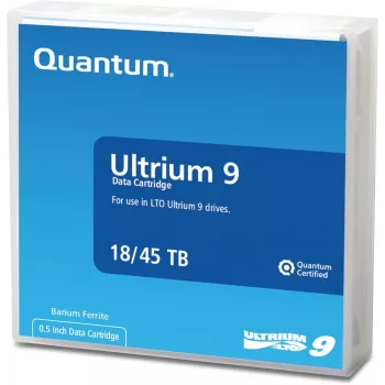 Cartucho de datos Quantum LTO-9 20X pack de 20 sin etiquetar SIN funda (MR-L9MQN-20)