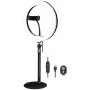 LogiLink trípode con anillo de luz para smartphone con disparador remoto para smartphone de 10,16 cm - 17,78 cm (4 - 17,80cm (7)), - 1 unidad (AA0152)