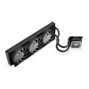 Endorfy Navis F360 ARGB EY3B006 refrigeración líquida AIO para CPU, radiador de 360 mm, 3 ventiladores de 120 mm, 250–1800 RPM, LGA 1700/AM5/AM4, negro