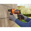 Black & Decker BEH710-QS taladradora 2800 rpm negro, naranja