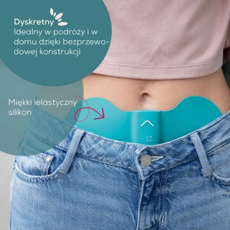 Aparato de relajación menstrual Beurer EM 55 con tecnología TENS para aliviar dolores abdominales