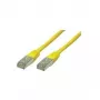 Cable de red ShiverPeaks BS75713-HY 3m Cat6 S/FTP amarillo
