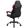 Silla de oficina Subsonic SA5573-IM1 asiento acolchado respaldo acolchado blanco