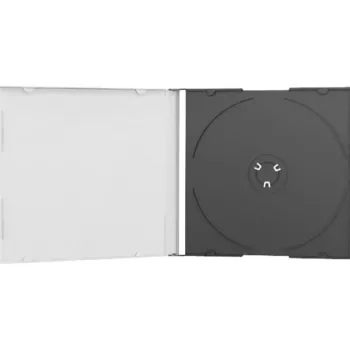 MediaRange BOX21 - funda slim para CD/DVD - negro (BOX21)