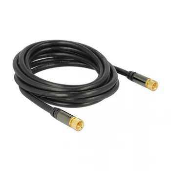 Cable coaxial DeLOCK 88920 3 m F negro