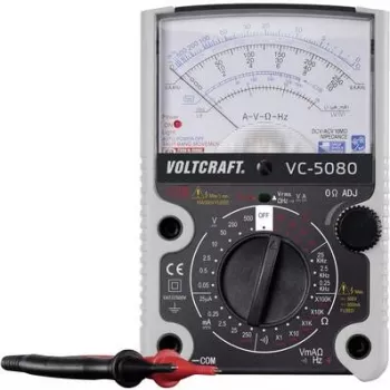 Multímetro de mano analógico VOLTCRAFT VC-5080 CAT III 500 V (VC-5080)