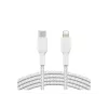 Cable Lightning Belkin CAA004BT2MWH 2 m blanco