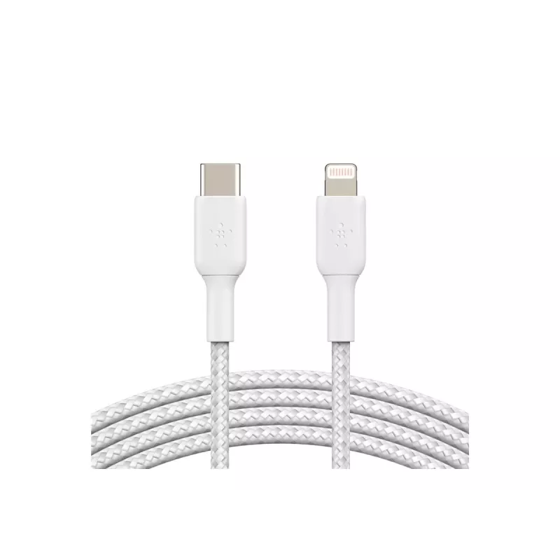 Cable Lightning Belkin CAA004BT2MWH 2 m blanco
