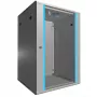 Armario de pared Extralink carcasa rackmount 18U 600x600 gris cerradura con llave