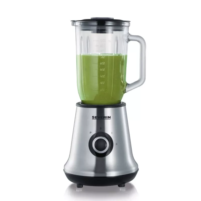 Batidora de vaso Severin SM 3734 negra - acero inoxidable 1 l 500W batidora (SM 3734)