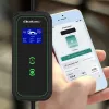 Cargador de coche EV móvil Qoltec ajustable 2en1 Type2 | 3.5kW | 230V | Wi-Fi | LCD | portátil | wallbox | 5m