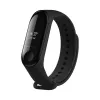 Correa de silicona FIXED para Xiaomi Mi Band 3/4 – Negra, repuesto flexible duradero silicona