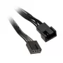Kolink cable alargador PWM de 4 pines, 30 cm, negro