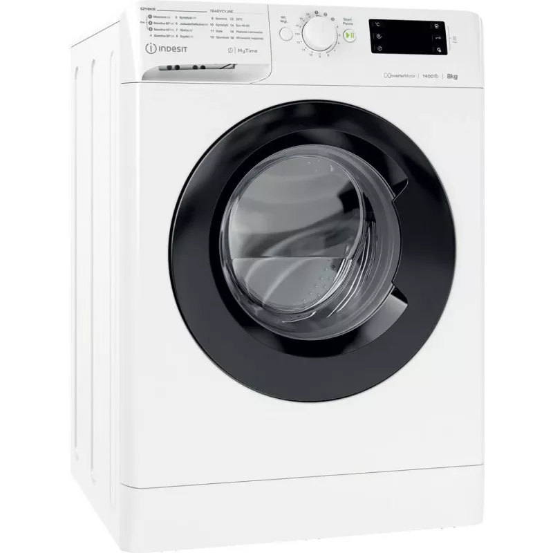 Lavadora INDESIT MTWE81495WBPL 8 kg, 1400 rpm, clase de eficiencia energética B