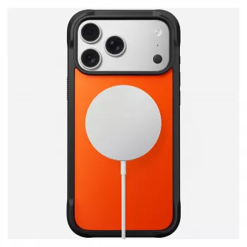 Funda para móvil Nomad Rugged Case para iPhone 17 Pro Max, 17,5 cm (6,9 pulgadas), naranja