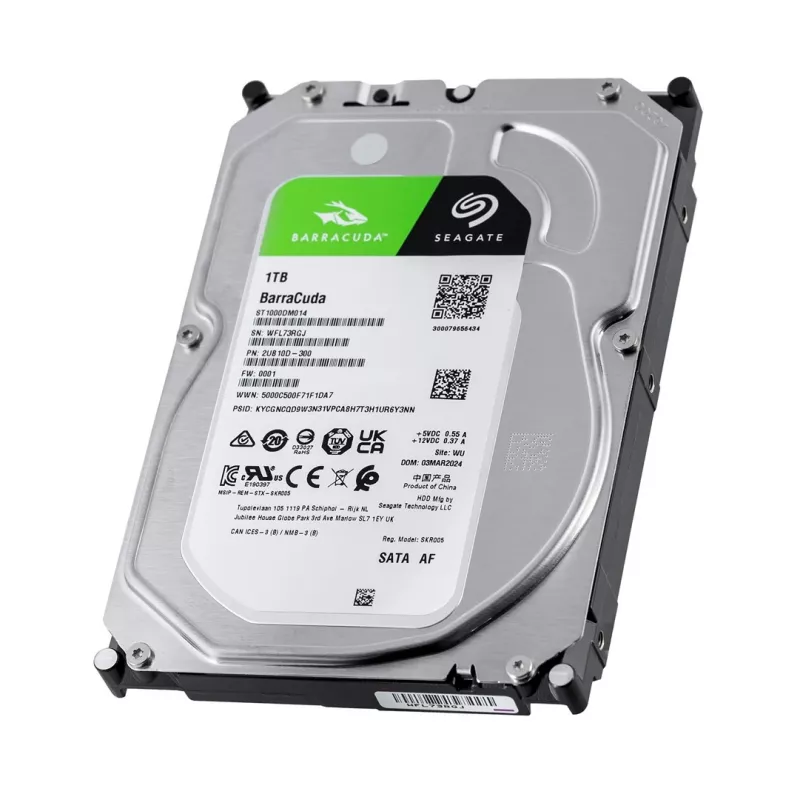 Disco duro interno Seagate Barracuda ST1000DM014 1 TB 7200 rpm 256 MB 3,5