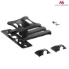 Soporte de pared para TV/monitor MACLEAN MC-719, para pantallas de hasta 68,6 cm (27 inch), máx. 15 kg, VESA 100x100, negro