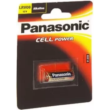 Pila alcalina Panasonic LRV08, 38 mAh, 12 V, compatible con: MN21, GP23A, E23A, V23GA, 8LR932, K23A, RPX625A, L1028 (LRV08L/1BE)