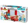 Juguete de construcción LEGO DUPLO 10456 Disney La visita de McQueen al taller de Doc — 35 piezas, para niños a partir de 2 años, bloques grandes