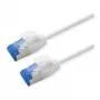ROLINE Cable de parcheo Cat.6A (Clase EA) S/FTP (PiMF), LSOH, PoE, blanco, 5 m