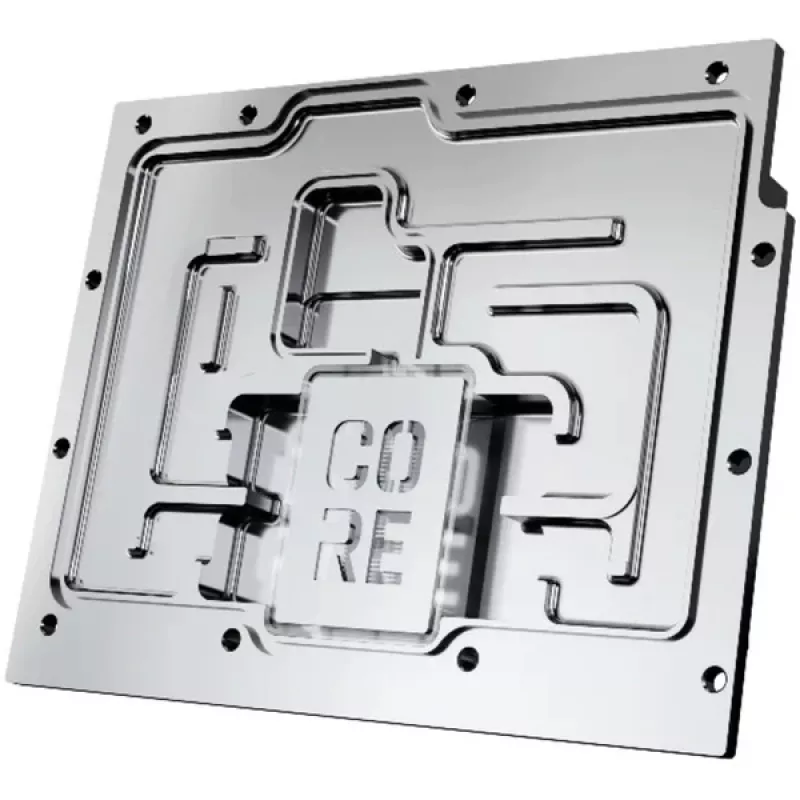 Alphacool Core RX 9070 XT Aorus Elite bloque de agua para GPU con backplate, transparente/cromado (14780)