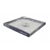 Reloj de pared de cuarzo Esperanza Geneva EHC004, plateado