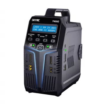 Cargador portátil SKYRC T400Q, 4000mAh