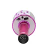 Micrófono MANTA MIC11-PK Rosa — con cable jack 3,5 mm, auricular ligero