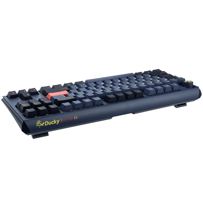 Teclado gaming Ducky One 3 TKL USB US English azul