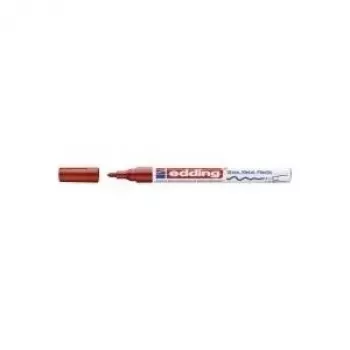 Edding 751 Rotulador de pintura, rojo, 1-2 mm