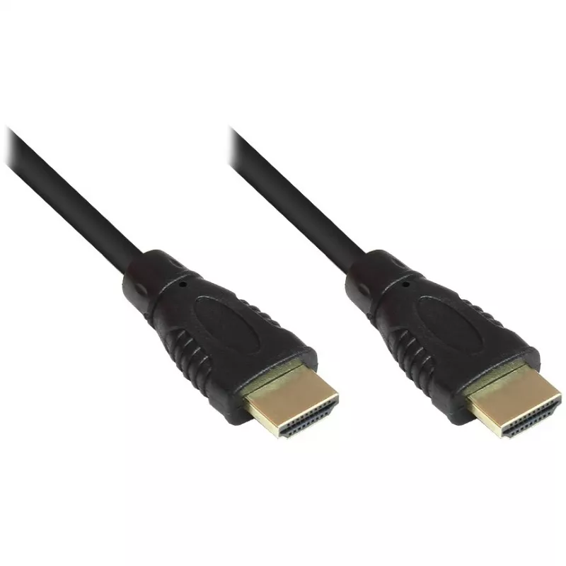 GoodConnections Cable de conexión HDMI de alta velocidad (ST-ST) 2m Negro (4514-020)