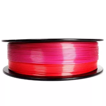 Filamento PLA para impresión 3D 1,75 mm 1 kg — Flashforge Gembird 3DP-PLA-SK-01-RP, morado/rojo