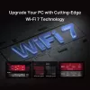 Adaptador PCIe WiFi 7 Tri-Banda MERCUSYS MA47BE — conectividad WiFi de alta velocidad