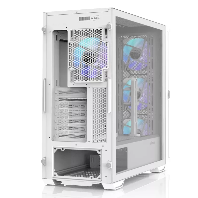 Zalman Z10 DUO ATX ZM-IF120 x4 blanco