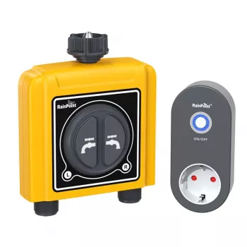 Control de riego RainPoint TTV203FRF 2 zonas con soporte de app, modelo TTV203FRF