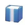 Bloc de notas cuadrado Durable TREND cuadrado azul transparente
