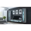 Soporte de TV Cama VIGO nuevo 30/180/40 blanco/gris brillante