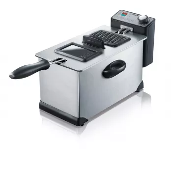 Freidora Severin FR 2431 Single 3 L 2000 W Acero inoxidable