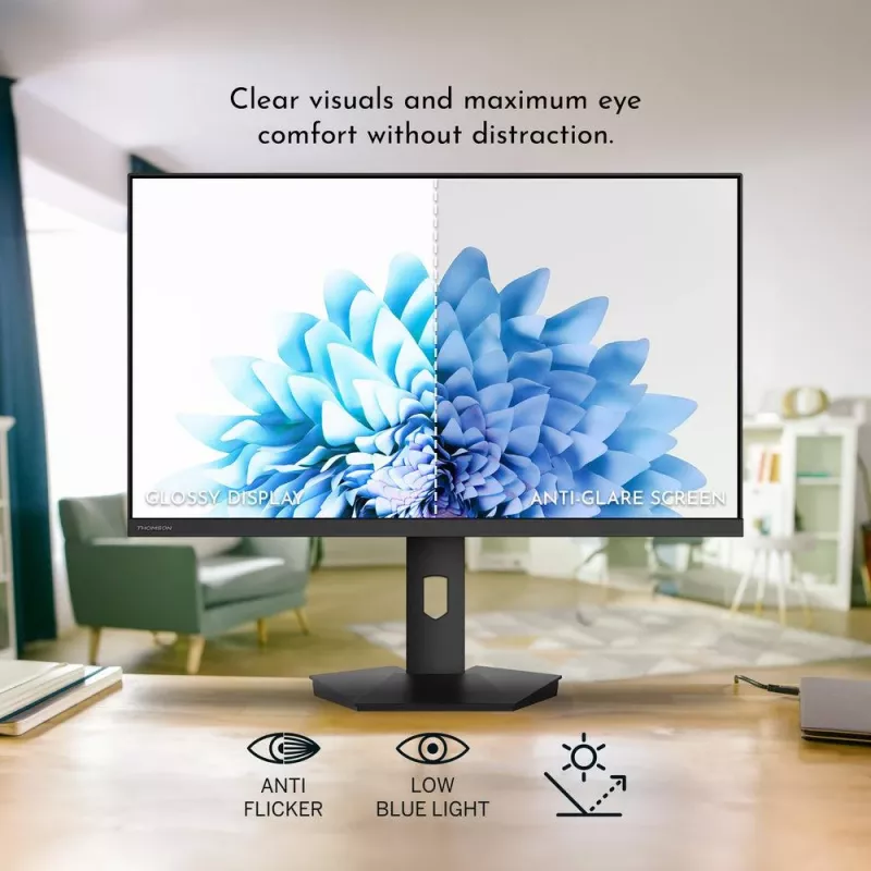 Monitor LCD | THOMSON | 27 | 1920 x 1080 píxeles | Full HD | Relación de aspecto nativa 16:9 | Plano | M27FB5C15
