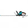 Cortasetos eléctrico Gardena ComfortCut 550/50, 50 cm, doble cuchilla, 2,7 cm, naranja, negro, azul, 2,6 m/s², 84 dB