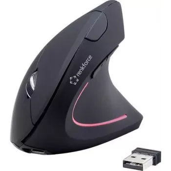 Ratón Renkforce RF-WM-322 RF inalámbrico óptico 1600 DPI derecho (RF-4509682)