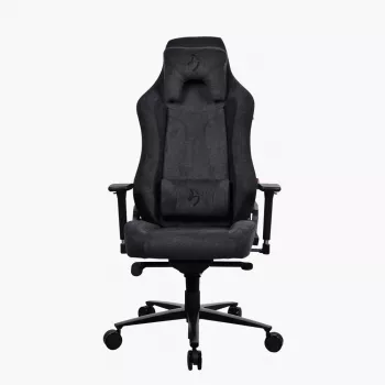 Arozzi Tejido suave/Metal/Aluminio | Silla gaming | Vernazza Soft Fabric | Pure Black