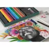 Lápices a base de aceite Faber-Castell Polychromos & Pitt Graphite Matt set de 48 unidades multicolor