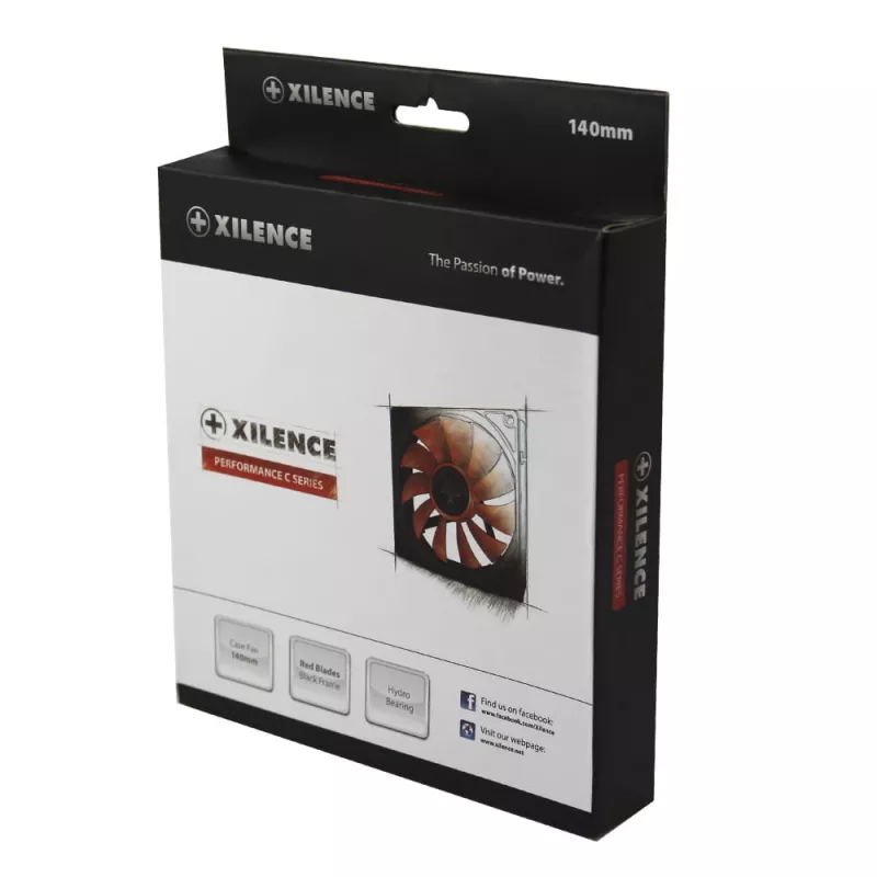 Ventilador de carcasa XILENCE XF050 140 mm, 900 rpm