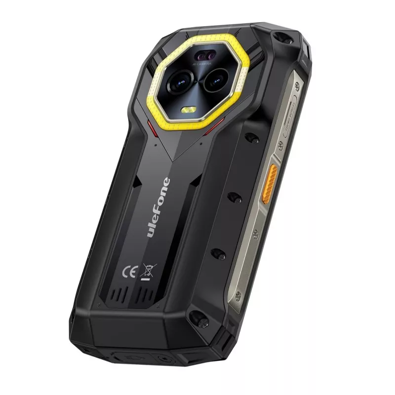 Ulefone Armor Mini 20 smartphone, 4,7 pulgadas, Helio G99, 8GB RAM, 256GB, 6200 mAh, Android 14, negro