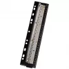 Perforadora WEDO 67 9401 – perforadora metálica de 4 agujeros, negra, capacidad de perforación 3 mm, 66 mm ancho