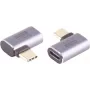 Adaptador USB-C ShiverPeaks 14-05035, USB 4.0, conector en ángulo de 90°