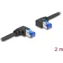 Cable de red DeLOCK RJ45 Cat.6A S/FTP 2 m negro