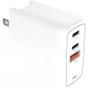 Cargador Creative Labs 67W GaN 1x USB-A 2x USB-C PD — 67W de potencia total de salida, tecnología GaN